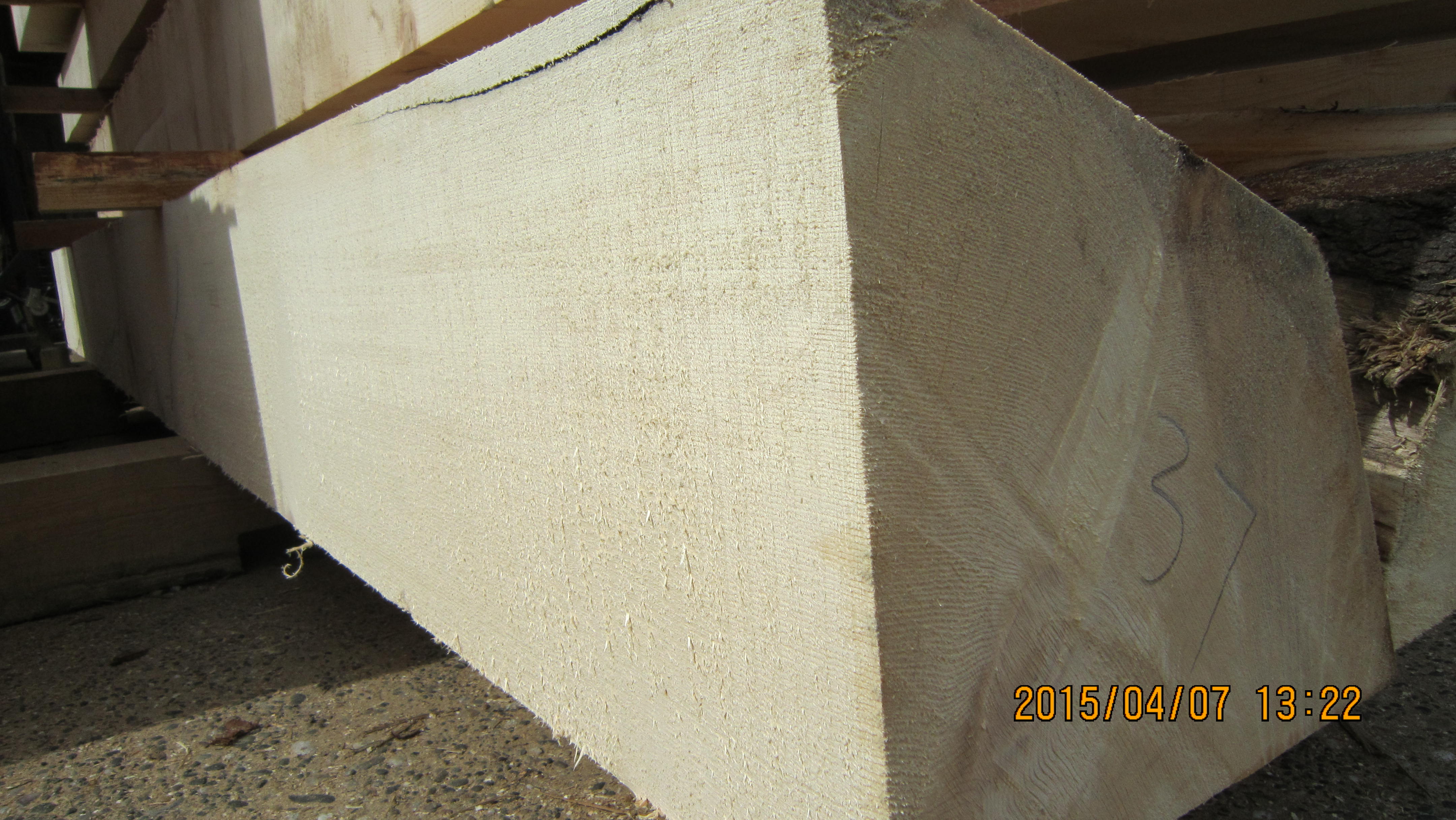 West Canada Log and Lumber Inc. Spruce Logs or Cants